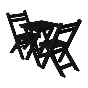 Coronado Folding Poly Bistro Set - The Charming Bench Company