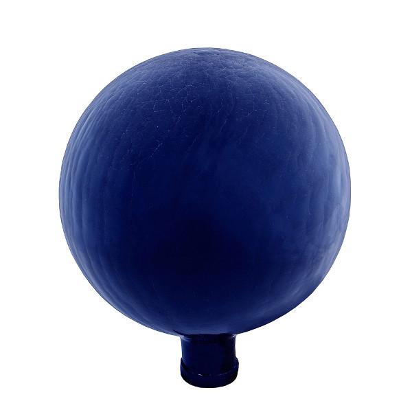 Crackle Glass Gazing Globes 10 inch / Blue