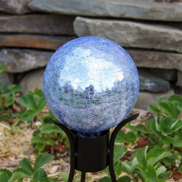 Crackle Glass Gazing Globes