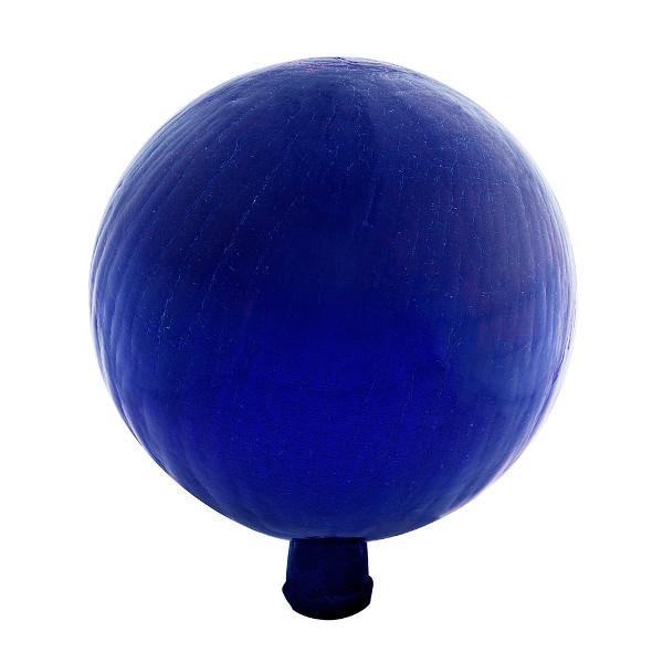 Crackle Glass Gazing Globes 6 inch / Blue