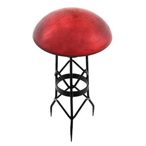 Crackle Glass Toadstool