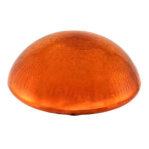 Crackle Glass Toadstool Mandarin