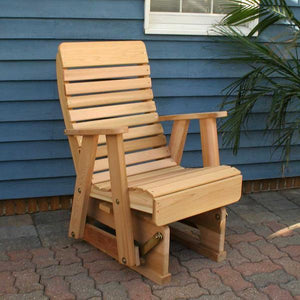 Creekvine Design 2' Cedar Twin Ponds Rocking Glider Glider