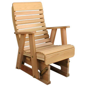 Creekvine Design 2' Cedar Twin Ponds Rocking Glider Glider
