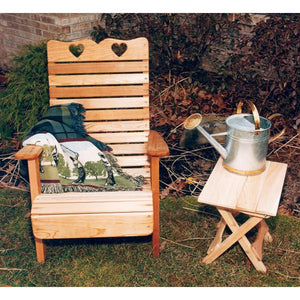 Creekvine Design Cedar Royal Country Hearts Patio Chair Chair