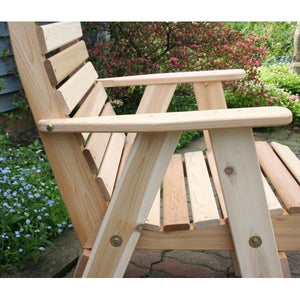 Creekvine Design Cedar Royal Country Hearts Patio Chair Chair