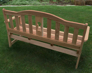 Creekvine Designs Cedar Keyway Garden Bench Garden Benches