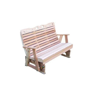Creekvine Designs Cedar Royal Country Hearts Rocking Glider