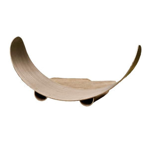 Crescent Log Rack -  Stainless Steel Firewood Rack