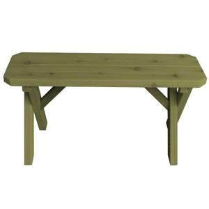 Cross Leg Cedar Picnic Bench Picnic Bench 3ft / Linden Leaf Stain