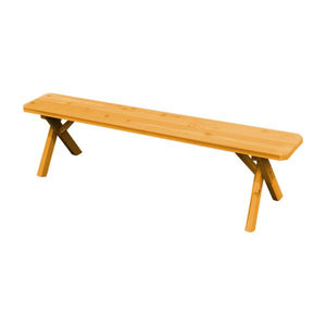 Cross Leg Cedar Picnic Bench Picnic Bench 6ft / Natural Stain