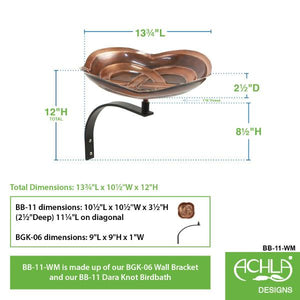 Dara Knot Birdbath Birdbath