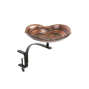 Dara Knot Birdbath Birdbath Birdbath with Rail Mount Bracket
