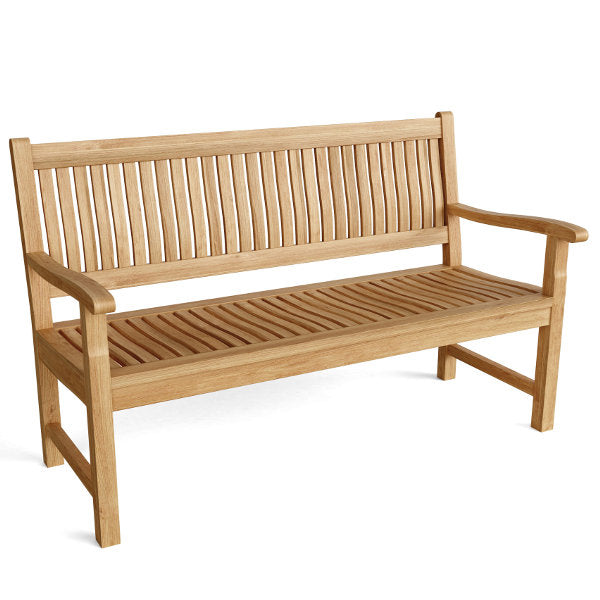 Wooden bench 3 online seater