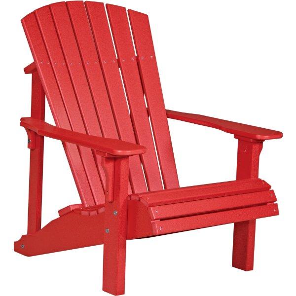 Deluxe Adirondack Chair Adirondack Chair Red