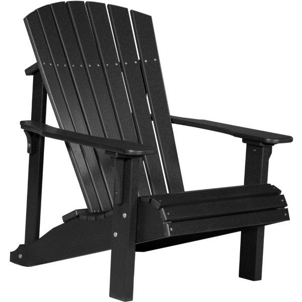 Deluxe Adirondack Chair Adirondack Chair Black