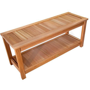 Deluxe Sauna Bench Storage Benches