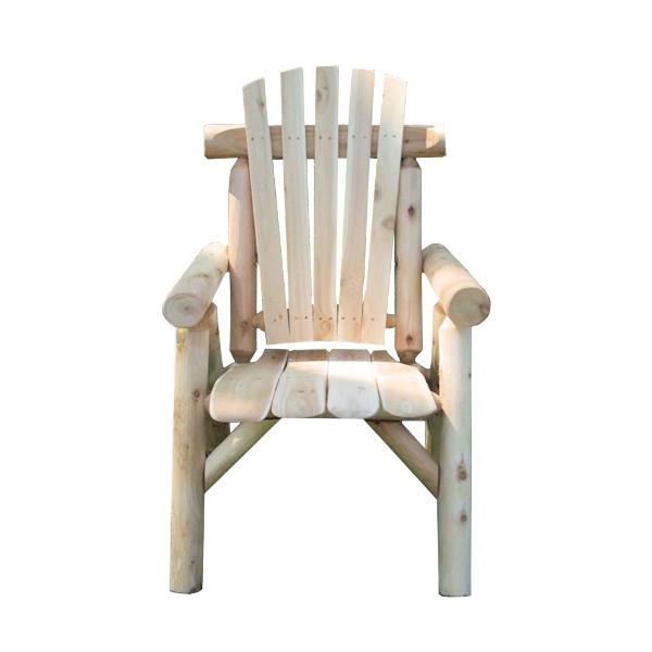 Cedar log best sale adirondack chairs