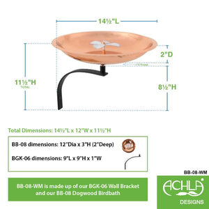 Dogwood Birdbath Birdbath