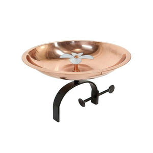 Dogwood Birdbath Birdbath Birdbath with Over Rail Bracket