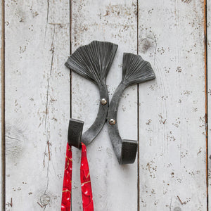Double Ginkgo Leaf Hook Leaf Hook