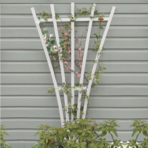 diy wood fan trellis Highwood Hartford Fan Trellis, Black