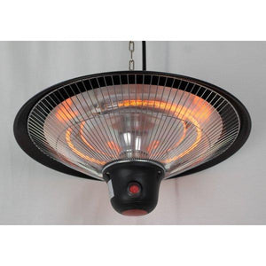 Electric Gazebo Patio Heater In Black Patio Heater / gazebo heaters