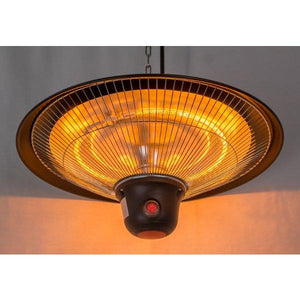 Electric Gazebo Patio Heater In Black Patio Heater / gazebo heaters