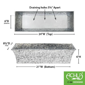 Embossed Flower Box Flower Box