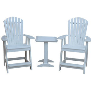 Fanback Counter Chair Outdoor Chair