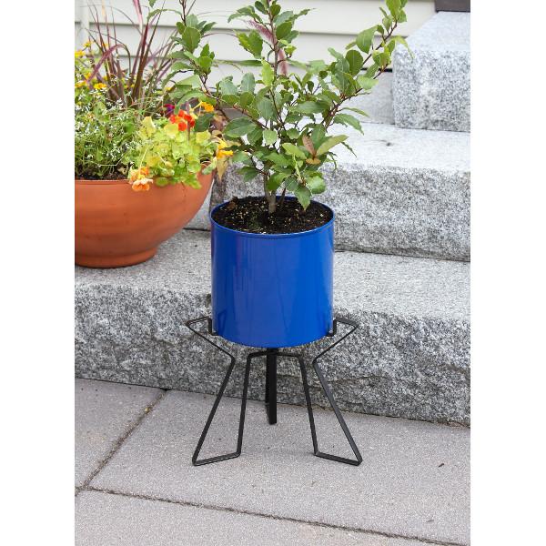 Florence Planter with Steel Patina Pot Planter with Pot
