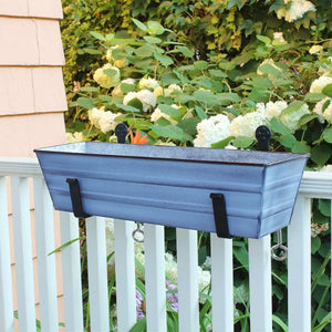 Flower Box with Clamp-On Brackets Flower Box with Bracket