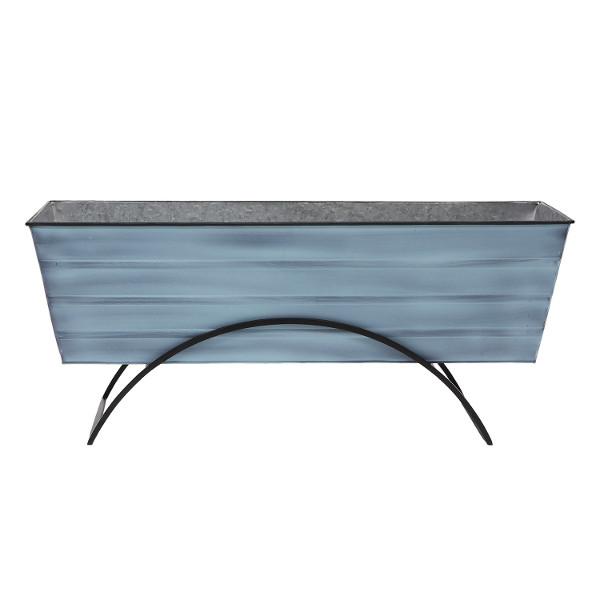 Flower Box With Odette Stand Flower Box Large / Blue