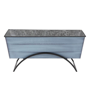 Flower Box With Odette Stand Flower Box Medium / Blue