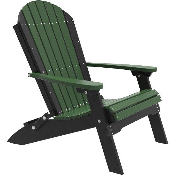 Folding Adirondack Chair Adirondack Chair Green &amp; Black