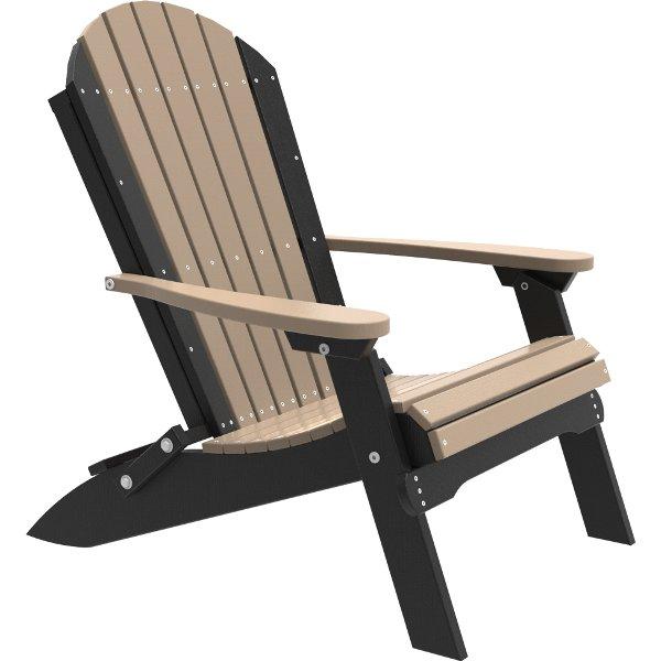 Folding Adirondack Chair Adirondack Chair Weatherwood &amp; Black