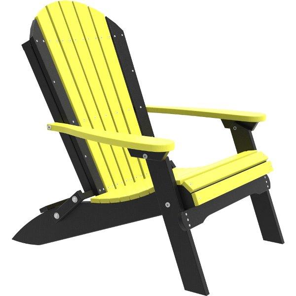 Folding Adirondack Chair Adirondack Chair Yellow &amp; Black
