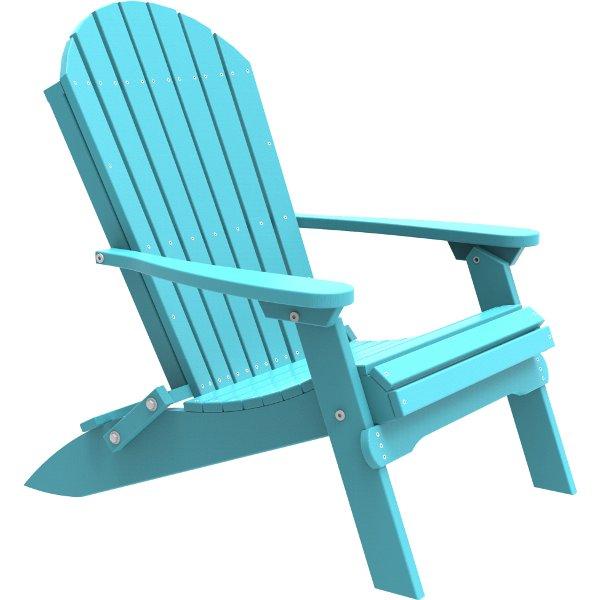 Folding Adirondack Chair Adirondack Chair Aruba Blue