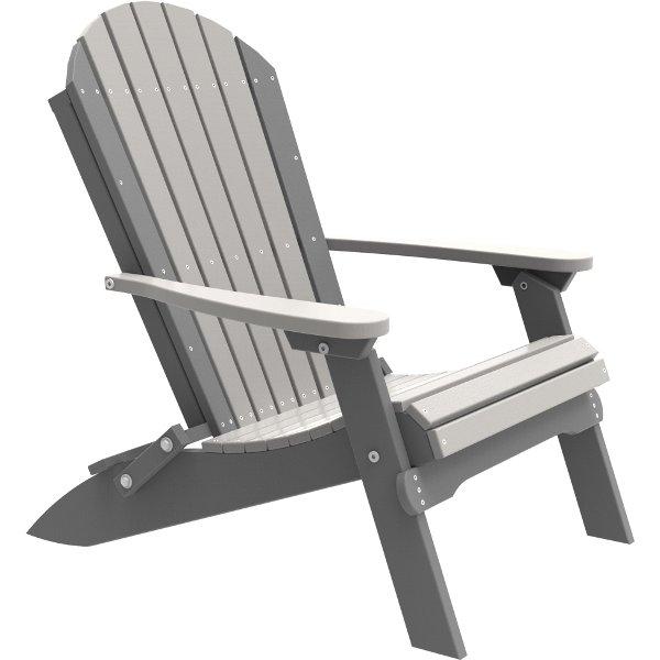 Folding Adirondack Chair Adirondack Chair Dove Gray &amp; Slate