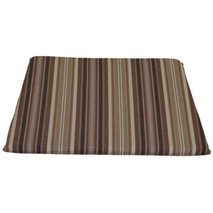 Full Chair Cushion Cushions & Pillows Maroon Stripe