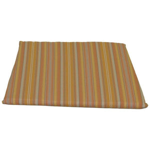 Full Chair Cushion Cushions & Pillows Orange Stripe