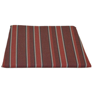 Full Chair Cushion Cushions & Pillows Red Stripe