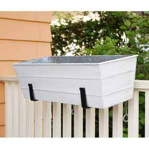 Galvanized Steel Flower Box Planter Flower Box Planter