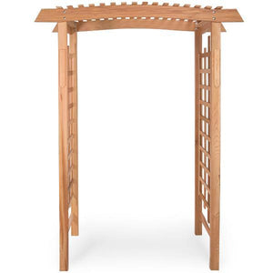 Cedar Garden Arbor - The Charming Bench Company