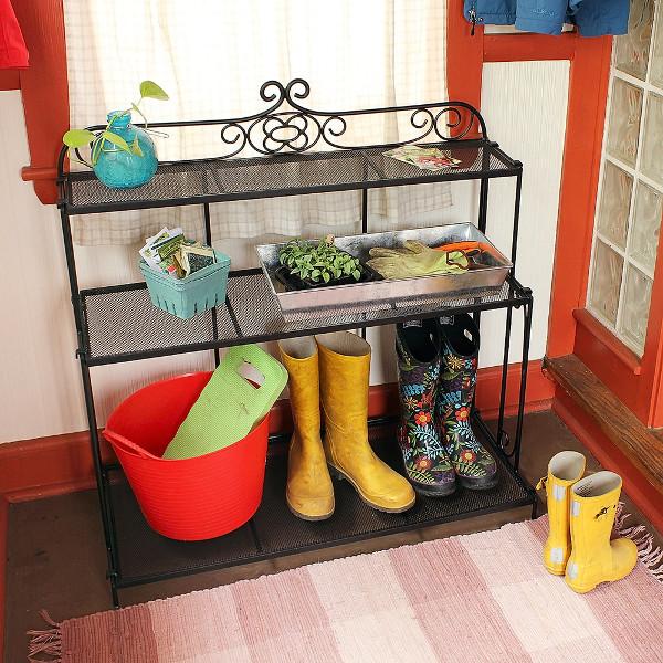 Gardeners Boot Tray Shelf Shelf