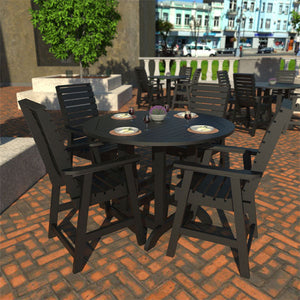 Glennville 5pc Round Counter Dining Set Dining Set