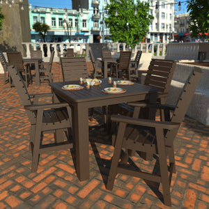 Glennville 5pc Square Counter Dining Set Dining Set