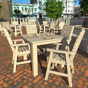Glennville 5pc Square Counter Dining Set Dining Set