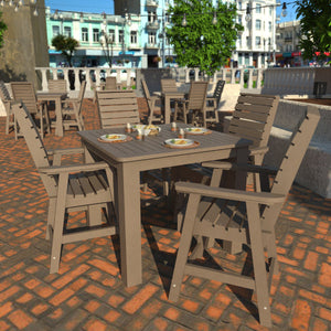 Glennville 5pc Square Counter Dining Set Dining Set