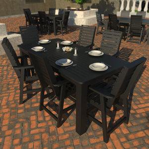 Glennville 7pc 42x84 Counter Dining Set Dining Set